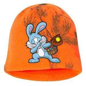 Dabbing Easter Bunny Softball Dab Dance Kati - Camo Knit Beanie