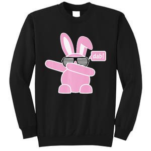 Dabbing Easter Bunny With Sunglasses Dab For Spring Sweatshirt