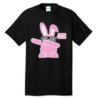 Dabbing Easter Bunny With Sunglasses Dab For Spring Tall T-Shirt