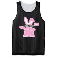 Dabbing Easter Bunny With Sunglasses Dab For Spring Mesh Reversible Basketball Jersey Tank