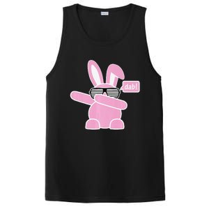 Dabbing Easter Bunny With Sunglasses Dab For Spring PosiCharge Competitor Tank