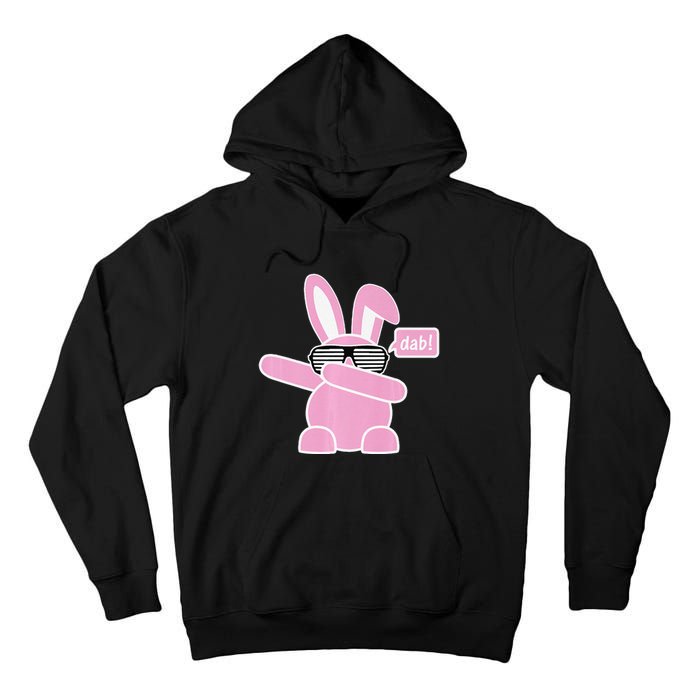 Dabbing Easter Bunny With Sunglasses Dab For Spring Tall Hoodie