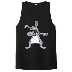 Dabbing Easter Bunny Hip Hop For Dab Dance Lovers PosiCharge Competitor Tank