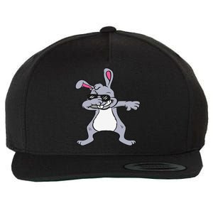 Dabbing Easter Bunny Hip Hop For Dab Dance Lovers Wool Snapback Cap