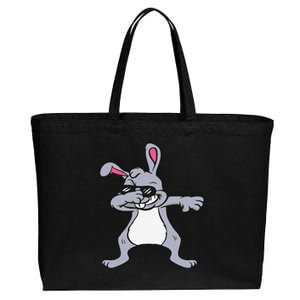 Dabbing Easter Bunny Hip Hop For Dab Dance Lovers Cotton Canvas Jumbo Tote