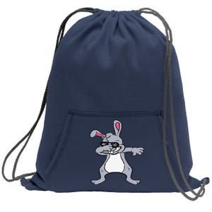 Dabbing Easter Bunny Hip Hop For Dab Dance Lovers Sweatshirt Cinch Pack Bag