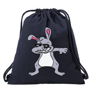 Dabbing Easter Bunny Hip Hop For Dab Dance Lovers Drawstring Bag