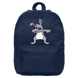 Dabbing Easter Bunny Hip Hop For Dab Dance Lovers 16 in Basic Backpack