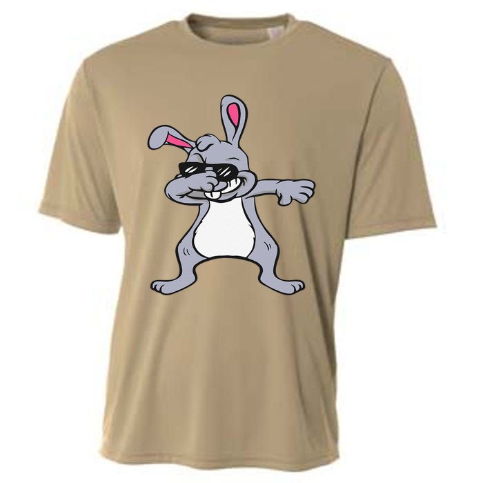 Dabbing Easter Bunny Hip Hop For Dab Dance Lovers Cooling Performance Crew T-Shirt