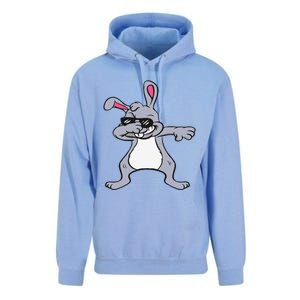 Dabbing Easter Bunny Hip Hop For Dab Dance Lovers Unisex Surf Hoodie