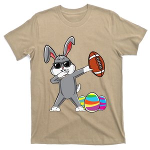 Dabbing Easter Bunny Rabbit Dab Football Player Eggs Cute T-Shirt