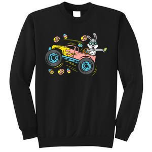 Dabbing Easter Bunny Happy Easter Monster Truck Lovers Sweatshirt