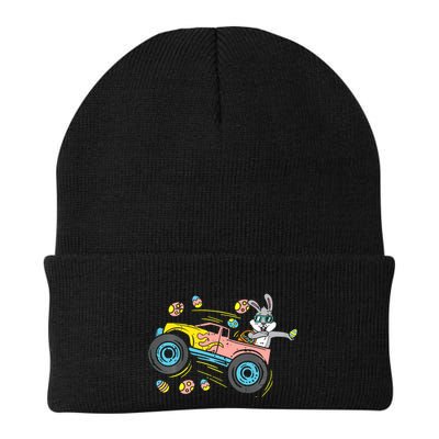 Dabbing Easter Bunny Happy Easter Monster Truck Lovers Knit Cap Winter Beanie