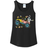 Dabbing Easter Bunny Happy Easter Monster Truck Lovers Ladies Essential Tank