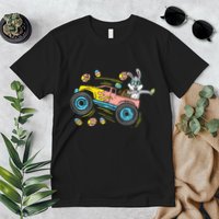 Dabbing Easter Bunny Happy Easter Monster Truck Lovers Premium T-Shirt