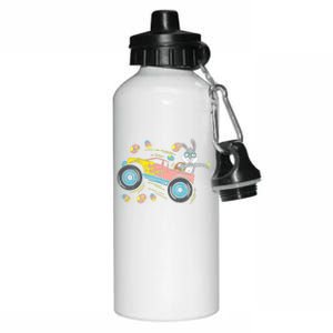 Dabbing Easter Bunny Happy Easter Monster Truck Lovers Aluminum Water Bottle