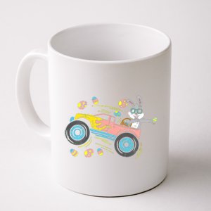 Dabbing Easter Bunny Happy Easter Monster Truck Lovers Coffee Mug