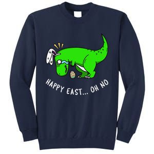 Dinosaur Easter Bunny Funny Humor TRex Gift Tall Sweatshirt