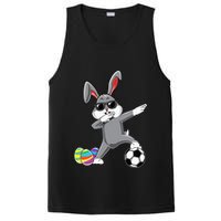 Dabbing Easter Bunny Rabbit Dab Soccer Player PosiCharge Competitor Tank