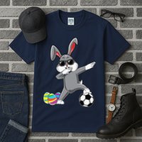 Dabbing Easter Bunny Rabbit Dab Soccer Player Tall T-Shirt