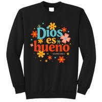 Dios Es Bueno Spanish Christian Jesus God Bible Religious Sweatshirt