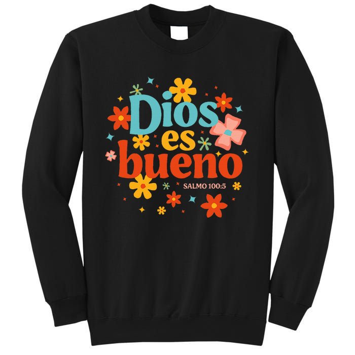 Dios Es Bueno Spanish Christian Jesus God Bible Religious Sweatshirt