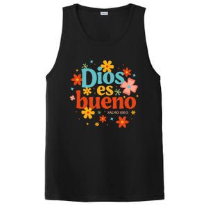 Dios Es Bueno Spanish Christian Jesus God Bible Religious PosiCharge Competitor Tank