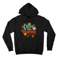 Dios Es Bueno Spanish Christian Jesus God Bible Religious Tall Hoodie