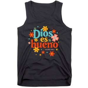 Dios Es Bueno Spanish Christian Jesus God Bible Religious Tank Top