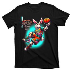 Dunk Easter Bunny Basketball T-Shirt