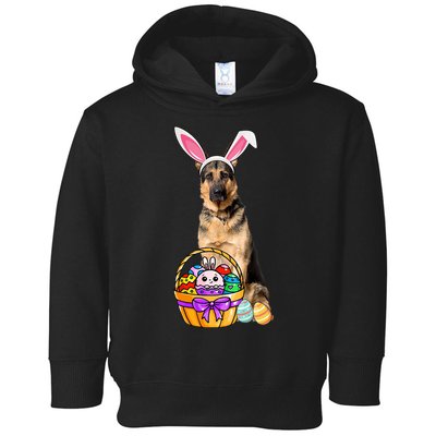 Dog Easter Bunny Cute Toddler Hoodie