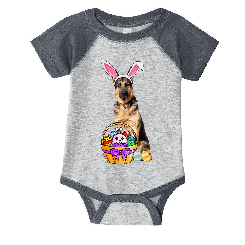 Dog Easter Bunny Cute Infant Baby Jersey Bodysuit
