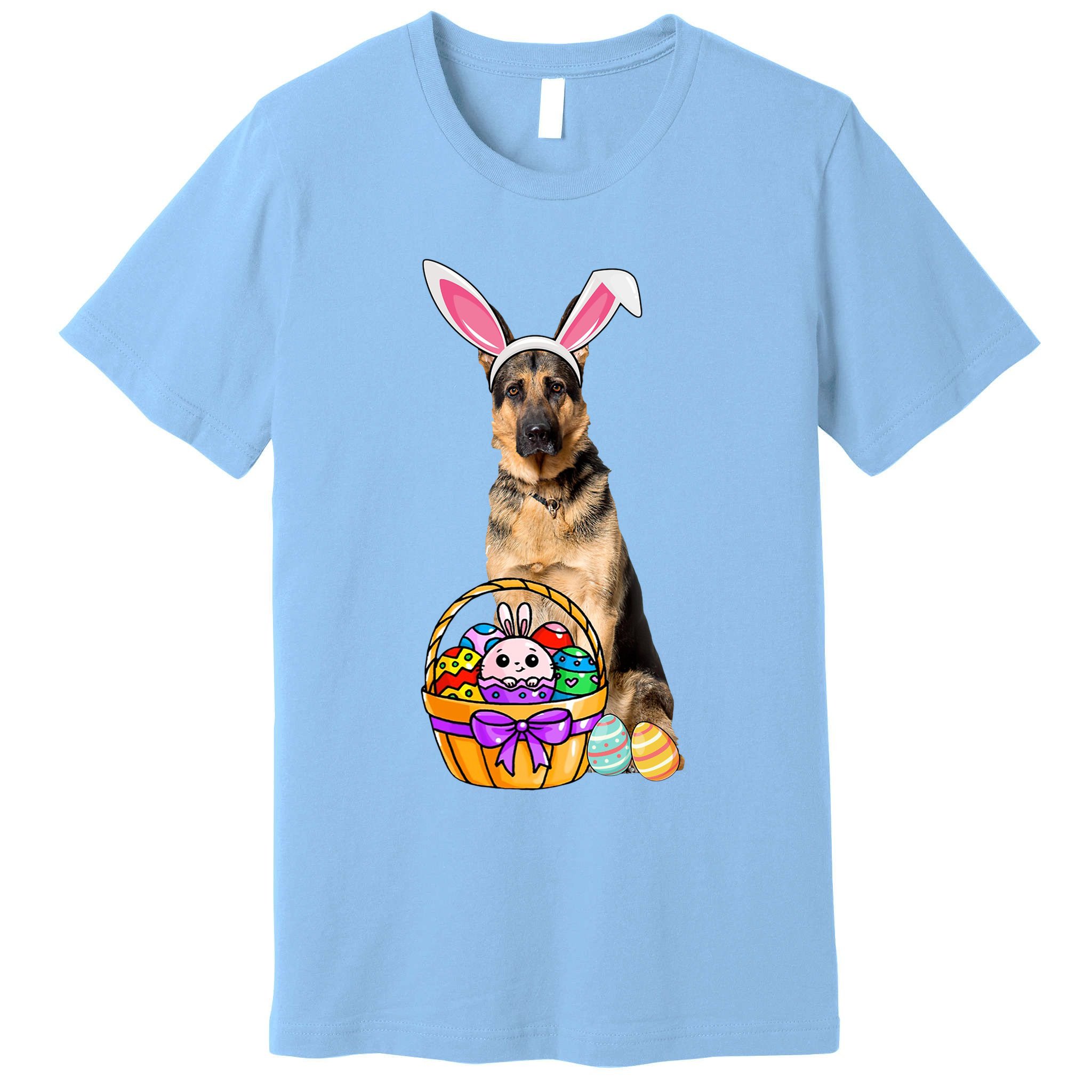 Dog Easter Bunny Cute Premium T-Shirt