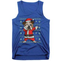 Dabbing English Bulldog Gift Funny Christmas Gift Tank Top