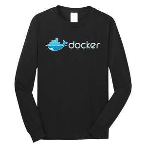 Docker Engine Build Applications In Isolated Containers Long Sleeve Shirt