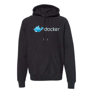 Docker Engine Build Applications In Isolated Containers Premium Hoodie