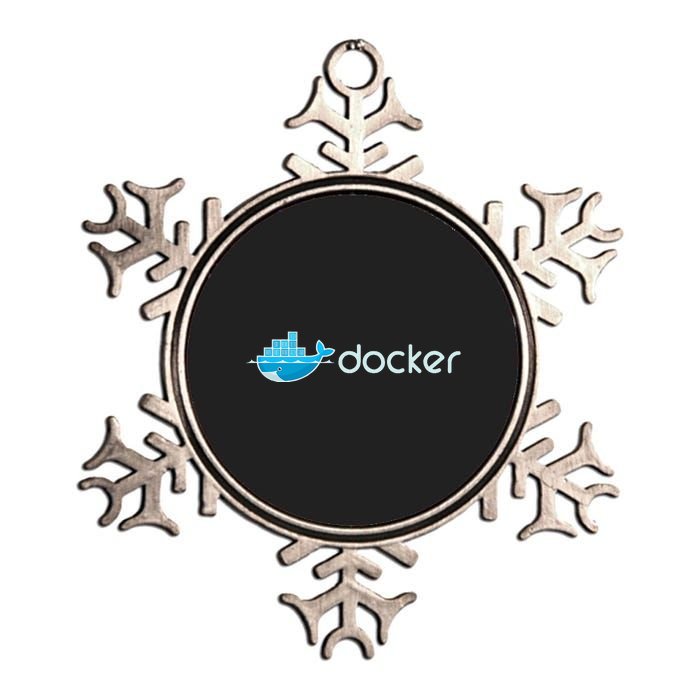 Docker Engine Build Applications In Isolated Containers Metallic Star Ornament