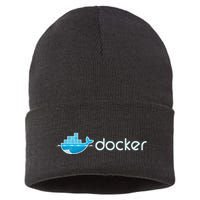 Docker Engine Build Applications In Isolated Containers Sustainable Knit Beanie