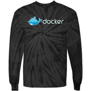 Docker Engine Build Applications In Isolated Containers Tie-Dye Long Sleeve Shirt