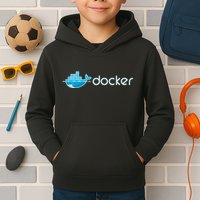 Docker Engine Build Applications In Isolated Containers Kids Hoodie