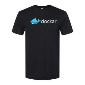 Docker Engine Build Applications In Isolated Containers Softstyle CVC T-Shirt