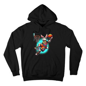 Dunk Easter Bunny Basketball Hoodie