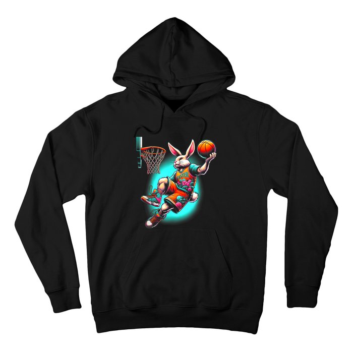 Dunk Easter Bunny Basketball Hoodie