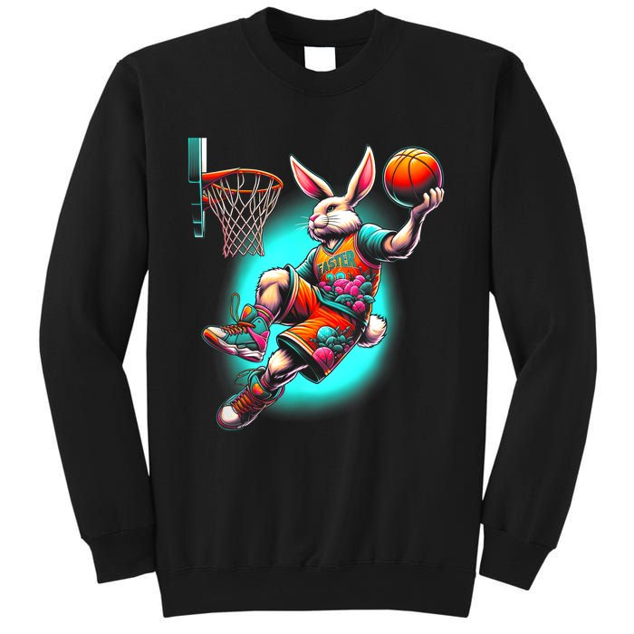 Dunk Easter Bunny Basketball Sweatshirt