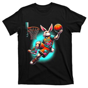 Dunk Easter Bunny Basketball T-Shirt