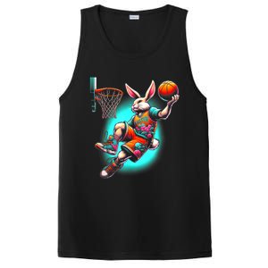 Dunk Easter Bunny Basketball PosiCharge Competitor Tank