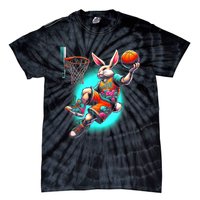 Dunk Easter Bunny Basketball Tie-Dye T-Shirt