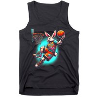 Dunk Easter Bunny Basketball Tank Top