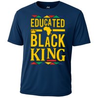 Dashiki Educated Black KING African DNA Pride Cooling Performance Crew T-Shirt