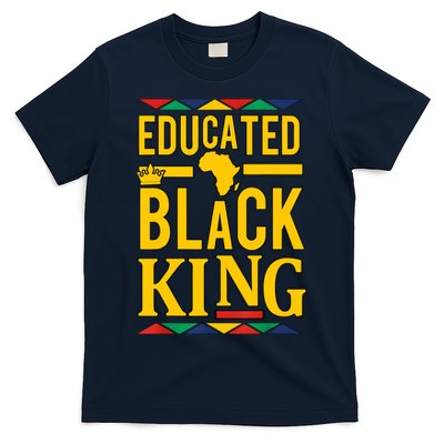 Dashiki Educated Black KING African DNA Pride T-Shirt